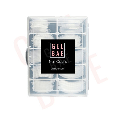 Gel Bae Nail Casts - 12 Sizes (100 per pack) Accessories Gel Bae 